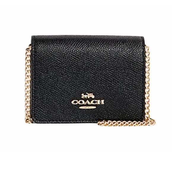 Coach Mini Wallet On A Chain With NWT  in packaging - Picture 1 of 7